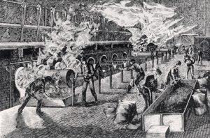Tostatura del caffè, 1870
